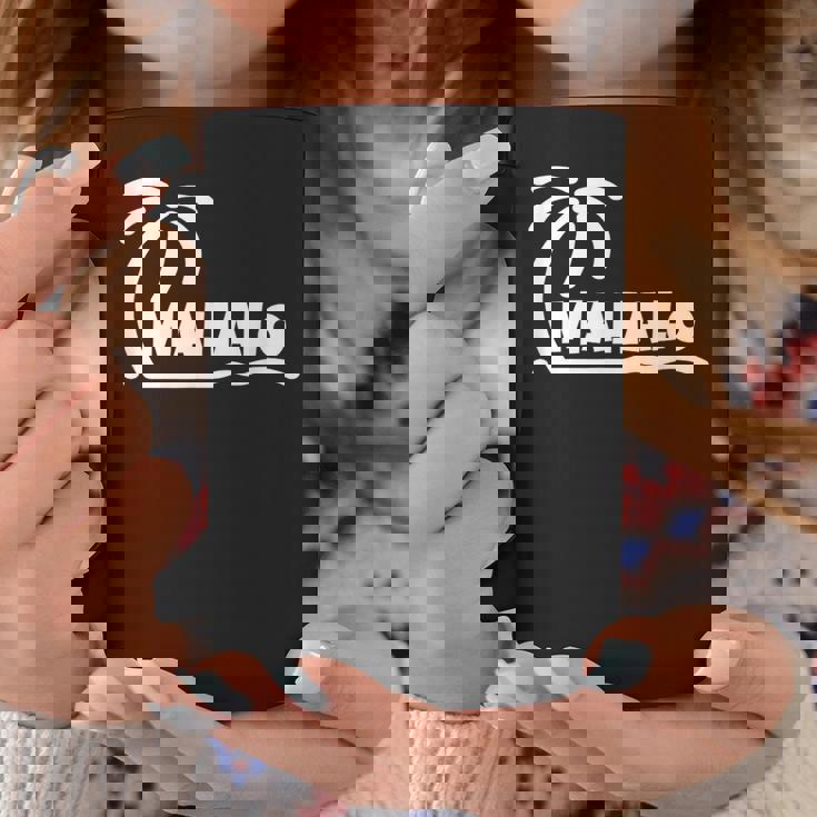 Mahalo サンクス ハワイ ヤシの木 ビーチ ホリデーギフト サンサーフ コーヒーマグ 面白い贈り物