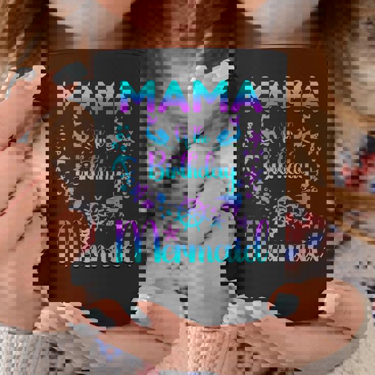 Mama Of The Birthday マーメイドファミリーマッチング コーヒーマグ 面白い贈り物