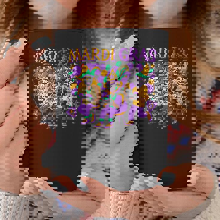 Mardi Gras ビデオゲームコントローラー シェア スチームフレンズ コーヒーマグ 面白い贈り物