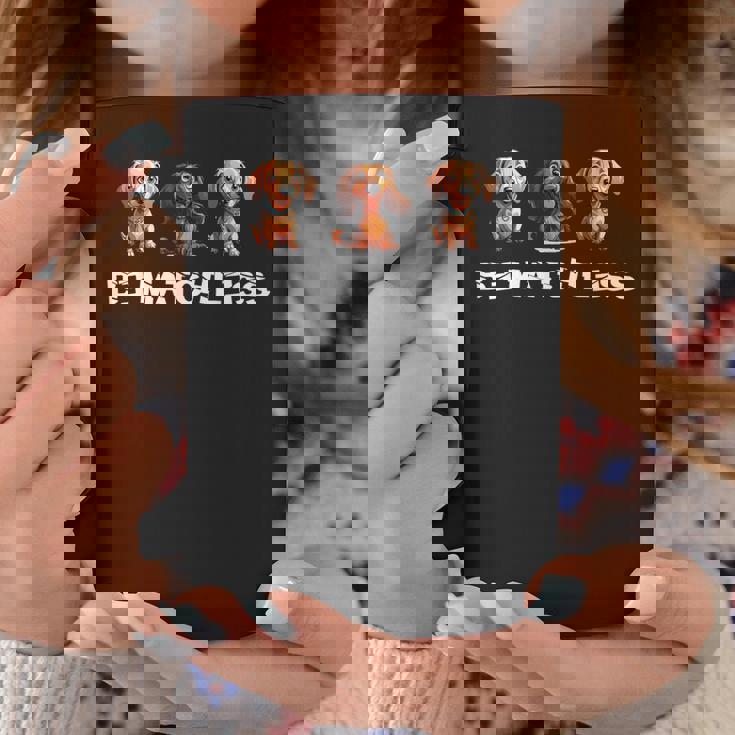 Be Matchless ファニー・ダックスフンド コーヒーマグ 面白い贈り物