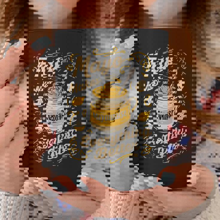 Mayo Makes Everything Better マヨネーズ コーヒーマグ 面白い贈り物