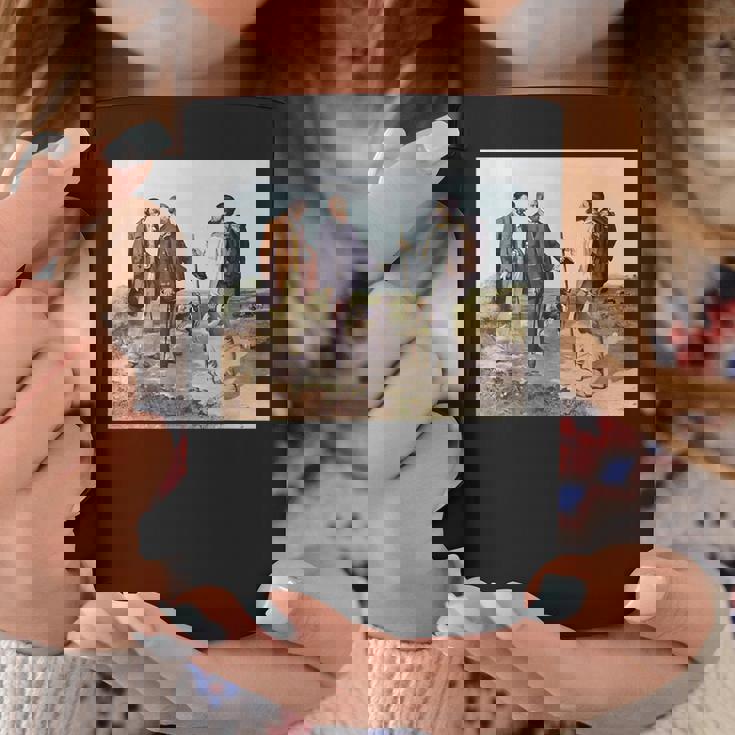 The Meeting Bonjour Monsieur Courbet ギュスターヴ・クールベ作 コーヒーマグ 面白い贈り物