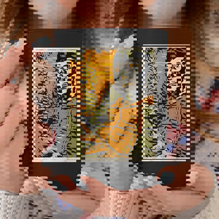 Mex-Art デーモンブルルチャリブレ メキシカンレスラーレジェンド コーヒーマグ 面白い贈り物