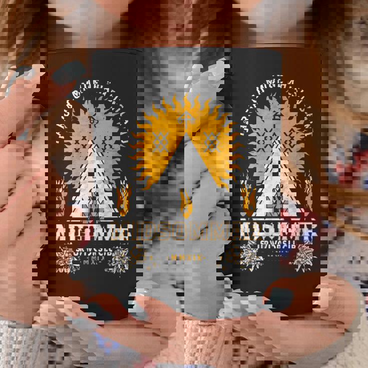 Midsommarurvival Club 怖いホラー サマーフェスティバル コーヒーマグ 面白い贈り物