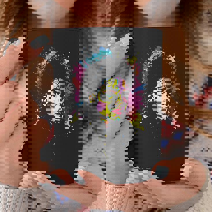 Mj Bad World 白黒スプラッター コーヒーマグ 面白い贈り物