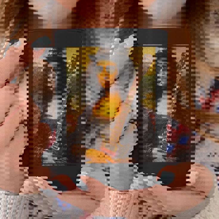 Monalisa Guitarist By Rock N Roll コーヒーマグ 面白い贈り物