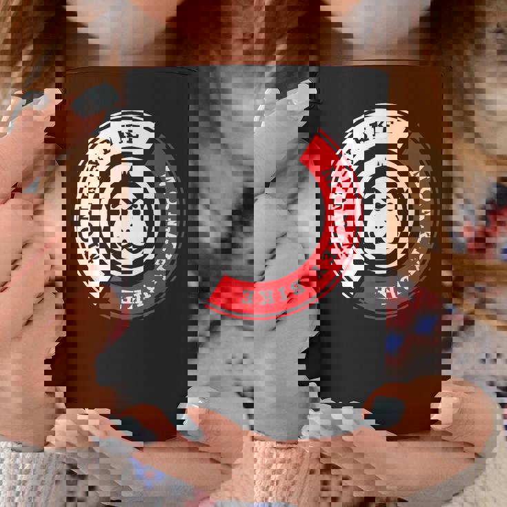 Monkey Bike レッドグラフィック コーヒーマグ 面白い贈り物