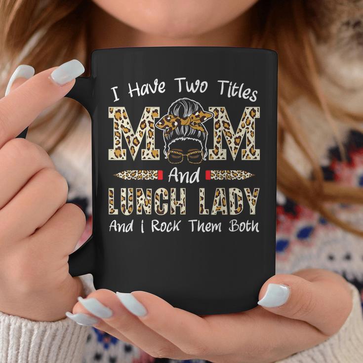 Mum And Lunch Lady Cafeteria Worker Mother's Day Lunch Lady Coffee Mug Unique Gifts