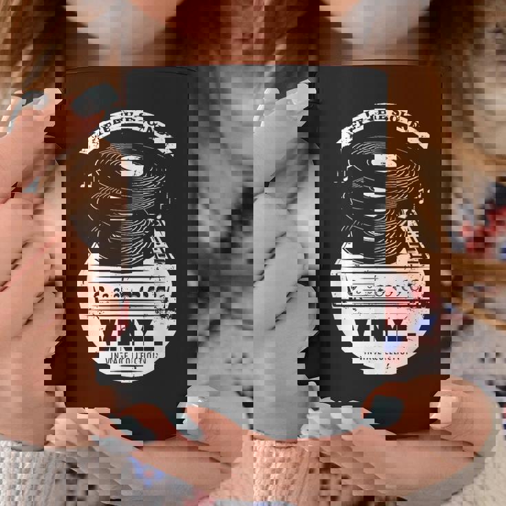 Music Is My Universe レトロなビニールレコードでサウンドを感じる コーヒーマグ 面白い贈り物