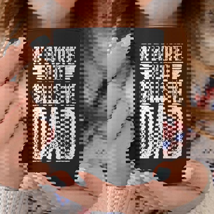 My Favorite Pilot Calls Me Dad シャツ ファニーアビエイター コーヒーマグ 面白い贈り物