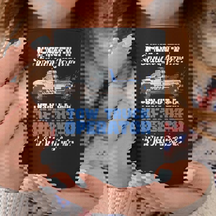 My Knight Inhining Armor 面白い引用句 レッカー車 オペレーター コーヒーマグ 面白い贈り物