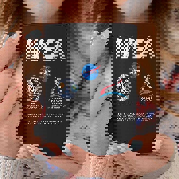 Nasa アポロ アルテミス ミッション ワーム バッジ ロゴ コーヒーマグ 面白い贈り物