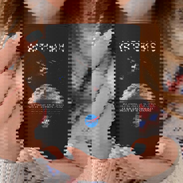 Nasa アルテミス オリオン ムーン インシグニア ミートボール ロゴ コーヒーマグ 面白い贈り物