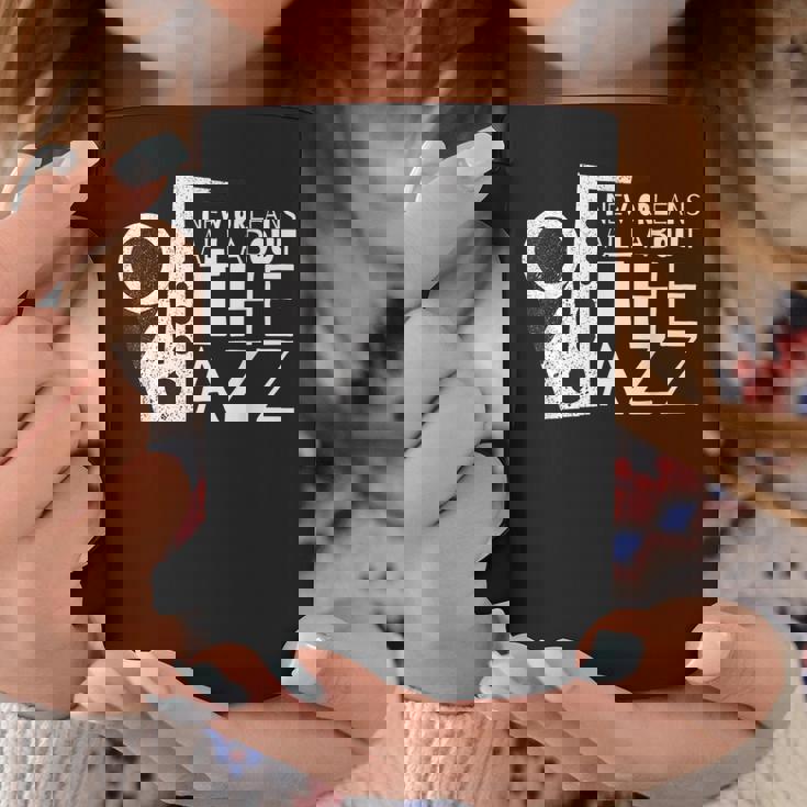 New Orleans Jazz Lousiana コーヒーマグ 面白い贈り物