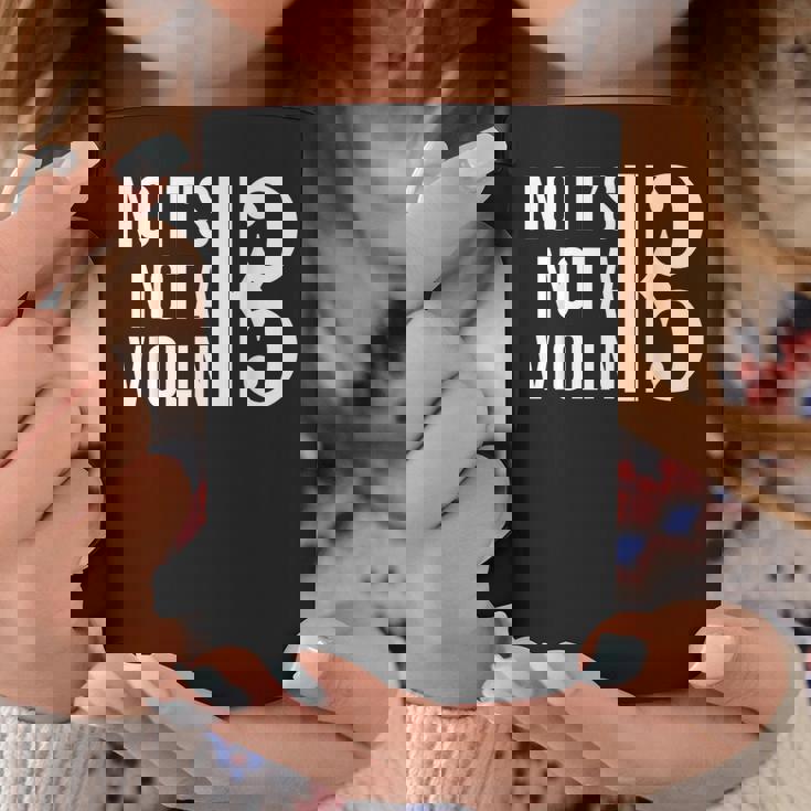 No It's Not Aiolin ヴィオラ アルト記号 ギフト ヴィオラ 恋人 プライド コーヒーマグ 面白い贈り物