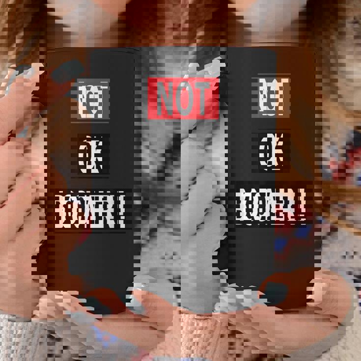 Not Ok Boomer コーヒーマグ 面白い贈り物