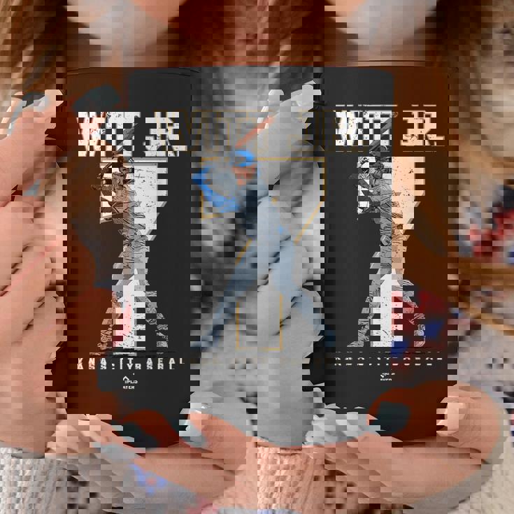 Number And Portrait Bobby Witt Jr Kansas City Mlbpa コーヒーマグ 面白い贈り物