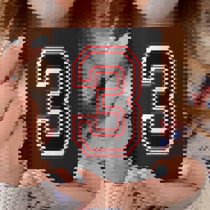 Number Numero Nummer 3 Three 3番 コーヒーマグ 面白い贈り物