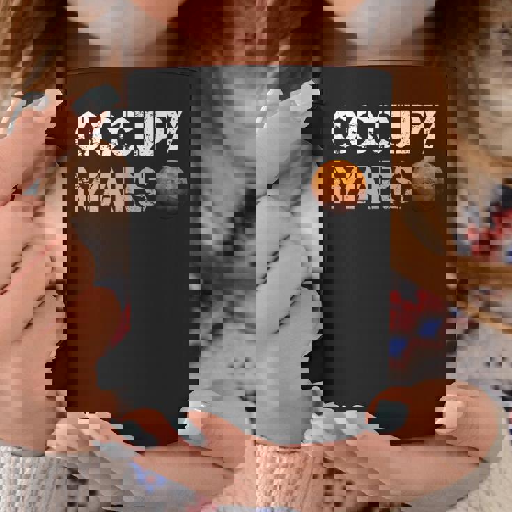 Occupy Mars シャツ コーヒーマグ 面白い贈り物