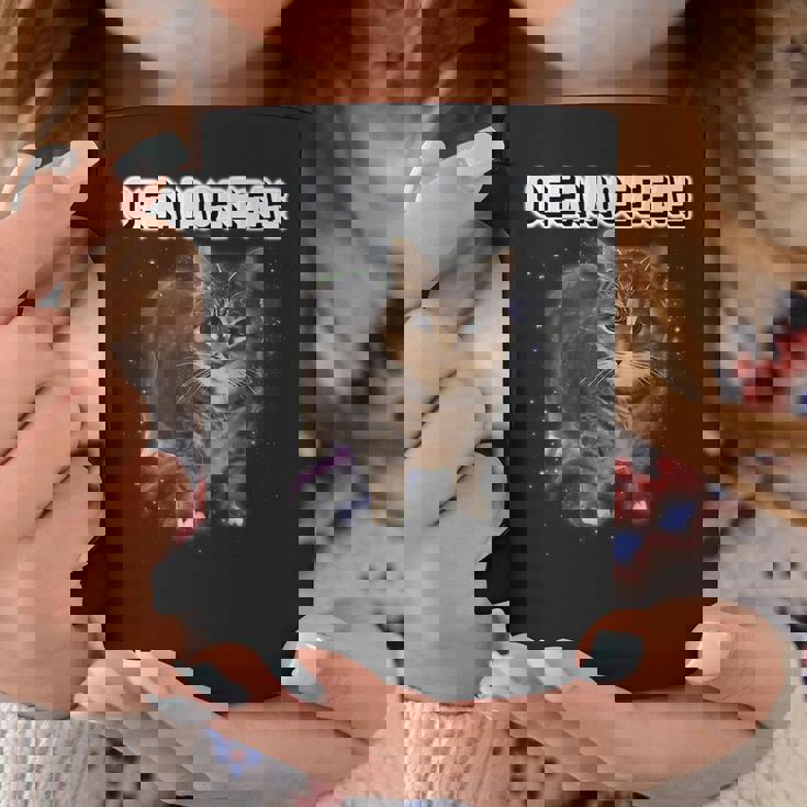 Oiiaoiia 猫 スピニング 猫 ミーム ファニー トレンディ キャット ミーム コーヒーマグ 面白い贈り物