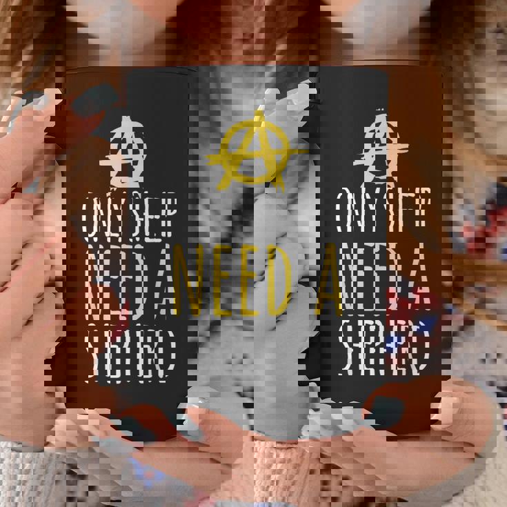 Onlyheep Need Ahepherd Anarchist シンボル アナキズムミーム コーヒーマグ 面白い贈り物