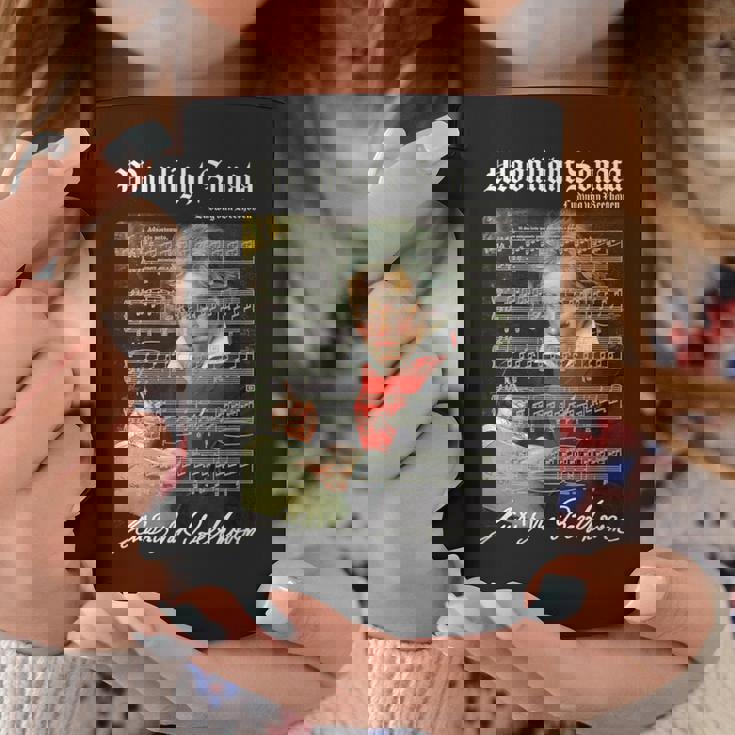 Op。 27ソナタ楽譜スコアベートーベン愛好家の肖像画 コーヒーマグ 面白い贈り物