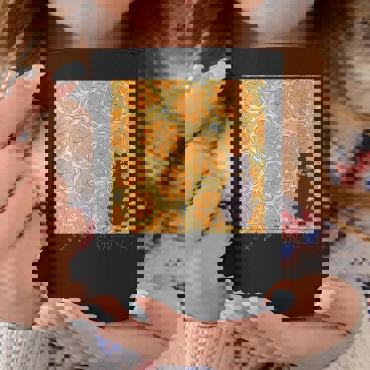 Orange Cat コーヒーマグ 面白い贈り物