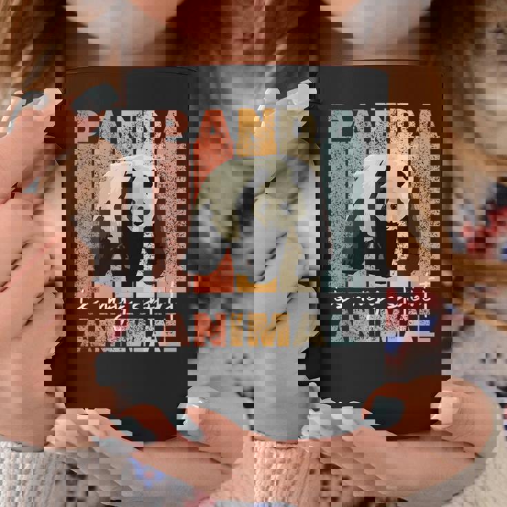 Panda Is Mypirit Animal かわいいパンダヴィンテージパンダ コーヒーマグ 面白い贈り物