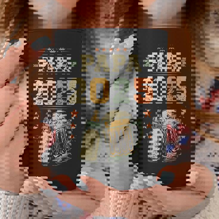 Papa 2025 年生 新しいパパ 若いパパ 初めてのパパ コーヒーマグ 面白い贈り物