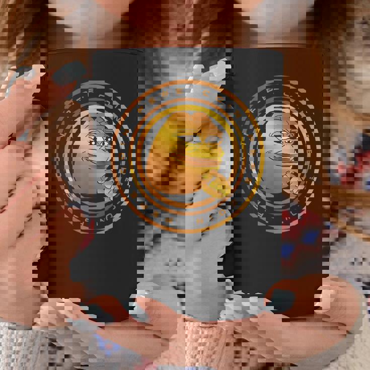 Pepe コイン 暗号通貨 Pepe デジタルミーム トレーダー トークン コーヒーマグ 面白い贈り物