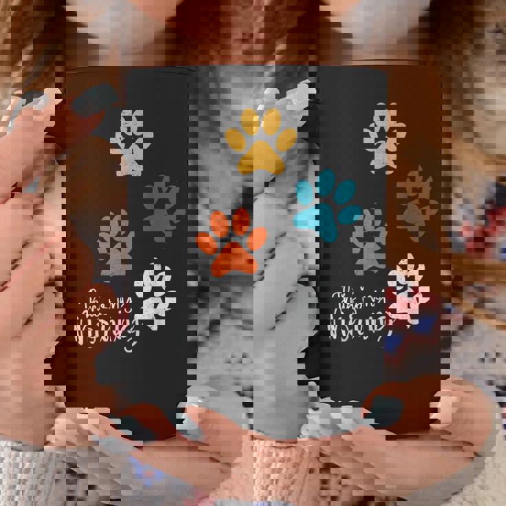 Pet Lover 肉球 犬 子犬 猫 プリント 肉球 ペット好き コーヒーマグ 面白い贈り物