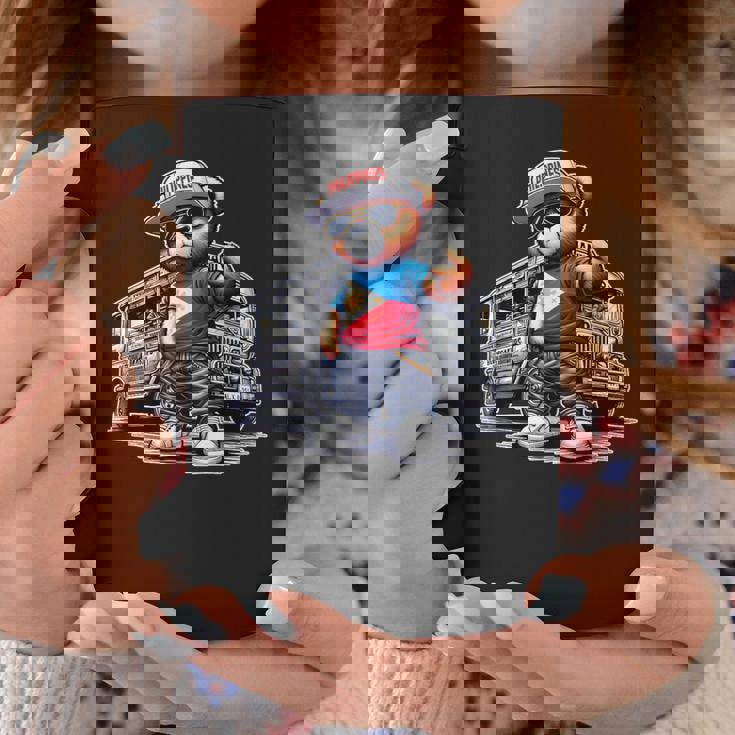 Philippines フィリピン ジプニー テディベア フィリピンの国旗 コーヒーマグ 面白い贈り物