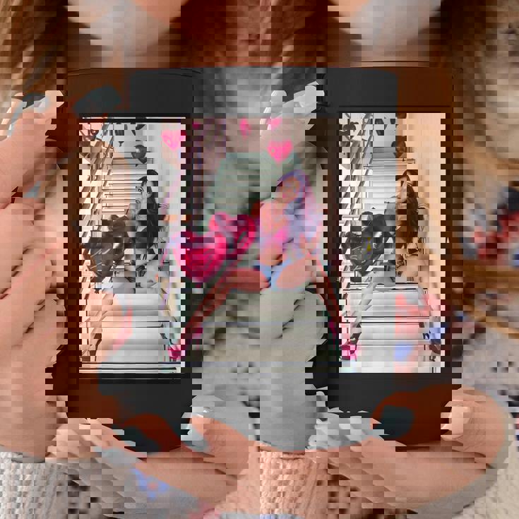 Pinup Girls 「バルーン付きセクシー赤毛ピンナップ1」 コーヒーマグ 面白い贈り物