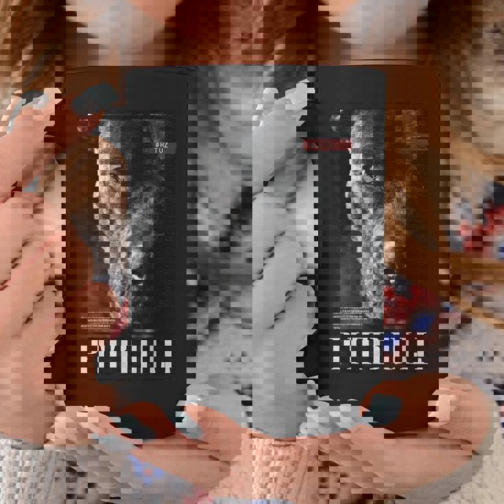 Pitbull 野生の犬テリアの肖像画 ブルドッグ 犬の飼い主 ピットブル コーヒーマグ 面白い贈り物