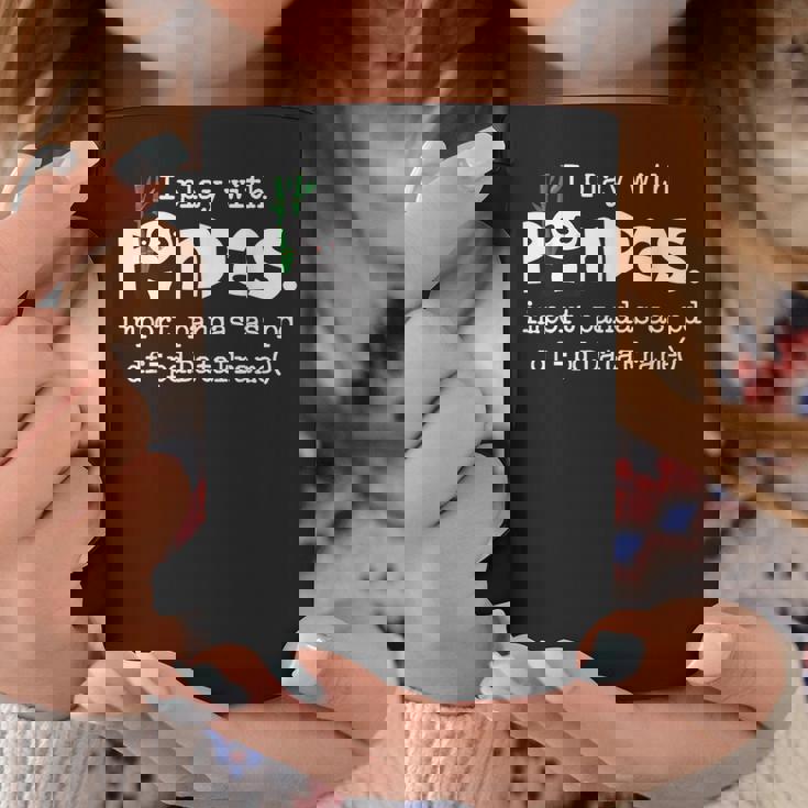 I Play With Pandas Python コンピューター コーディング プログラマー コーダー コーヒーマグ 面白い贈り物