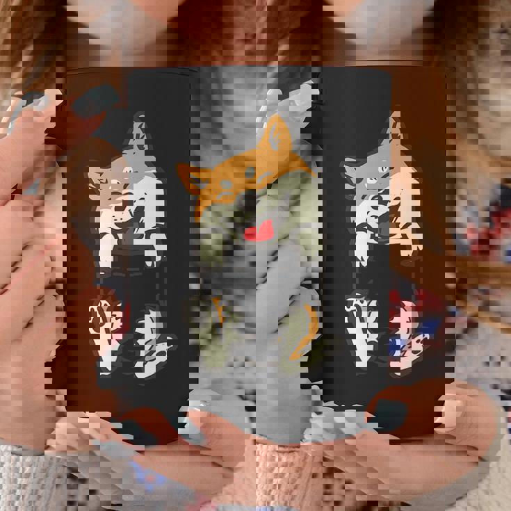 Pockethiba Inu Feet Cute Doge Akita Dog Lover Owner コーヒーマグ 面白い贈り物