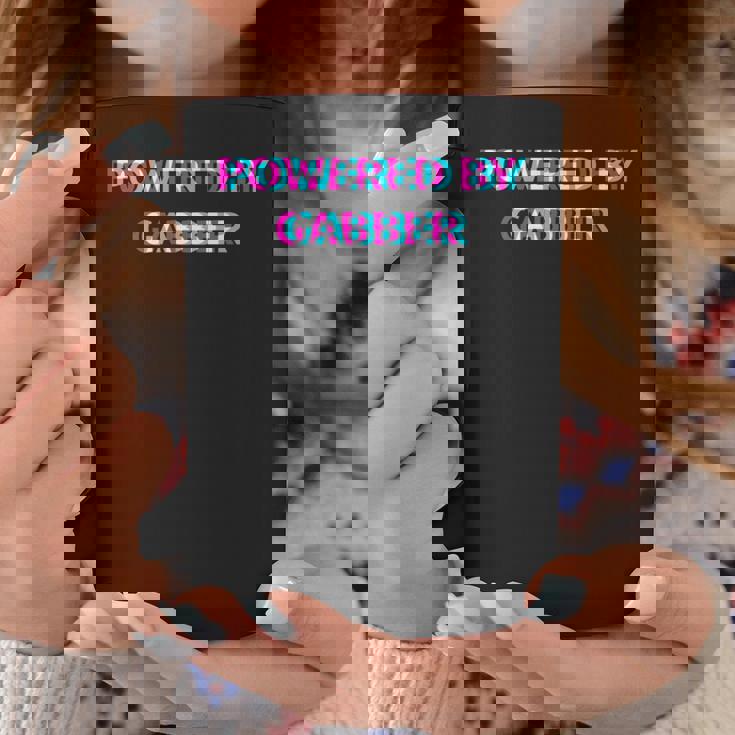 Powered By Gabber Music Festival Outfit 長袖tシャツ コーヒーマグ 面白い贈り物