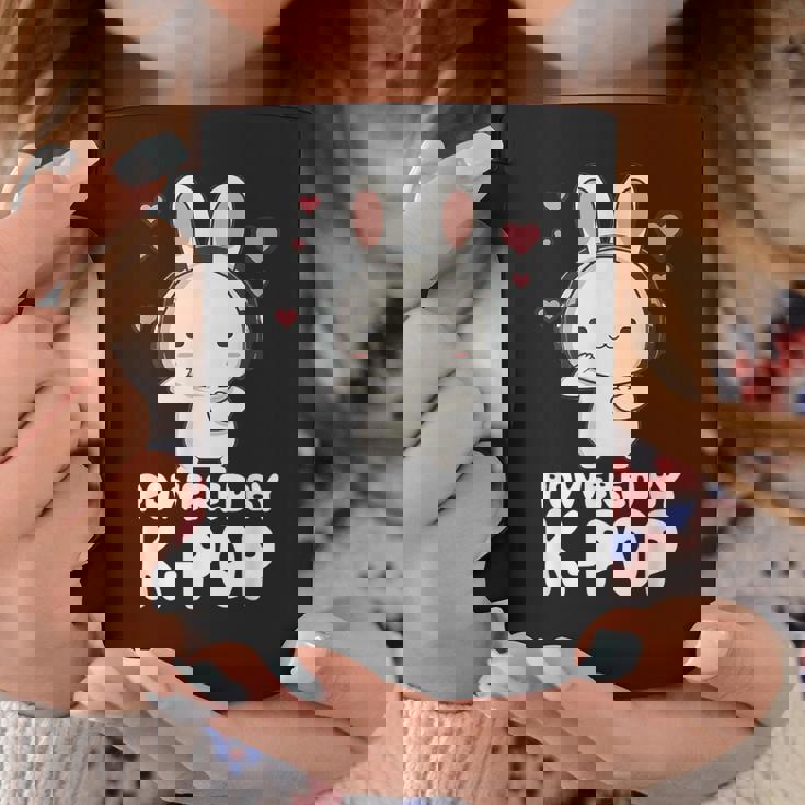 Powered By Kpop Rabbit韓国ポップマーチ K-Popグッズ コーヒーマグ 面白い贈り物