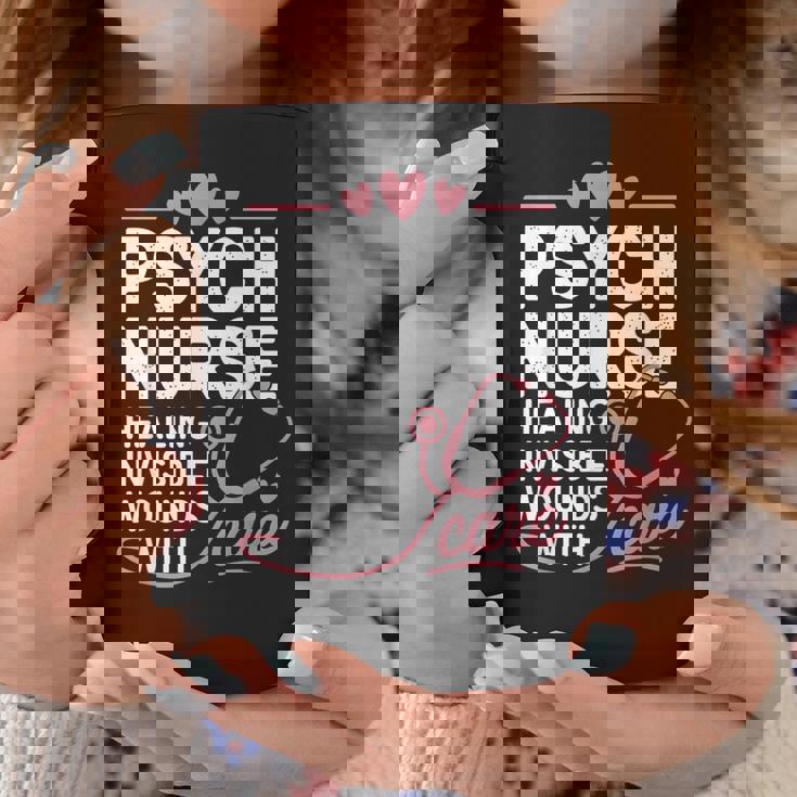 Psych Nurse Mental Health Psychiatric Nursing Appreciation コーヒーマグ 面白い贈り物
