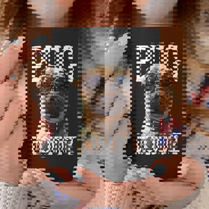 Pug Mommyパグ・マミー パグ・マム 犬のママ 母の日 パグ・ママ コーヒーマグ 面白い贈り物