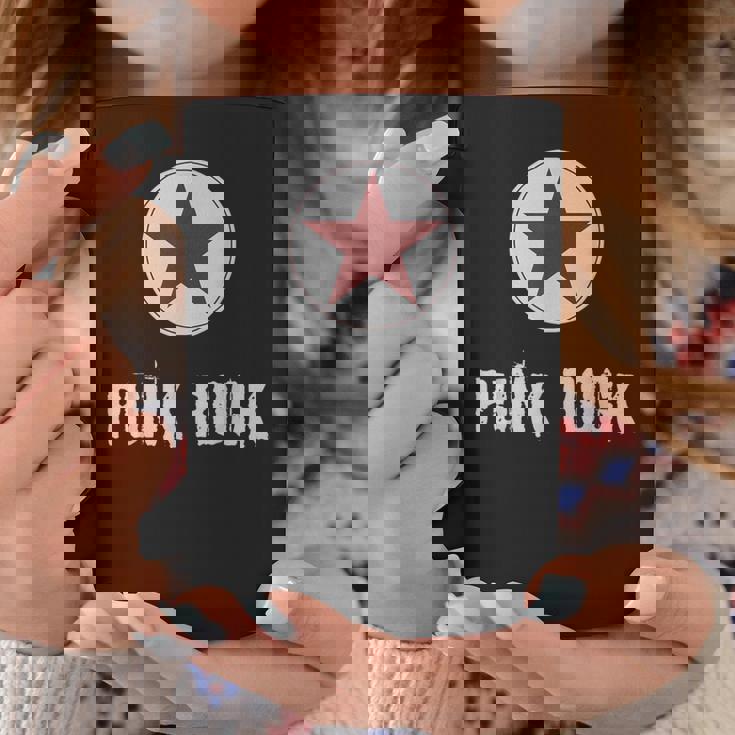 Punk Rock パンクロックスターのプレゼントでパンクロックミュージシャンのデザイン コーヒーマグ 面白い贈り物