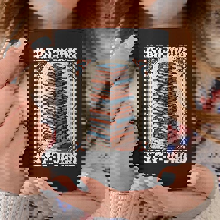 Read Bookstay Weird Bookworm Reading Book Lover Book コーヒーマグ 面白い贈り物