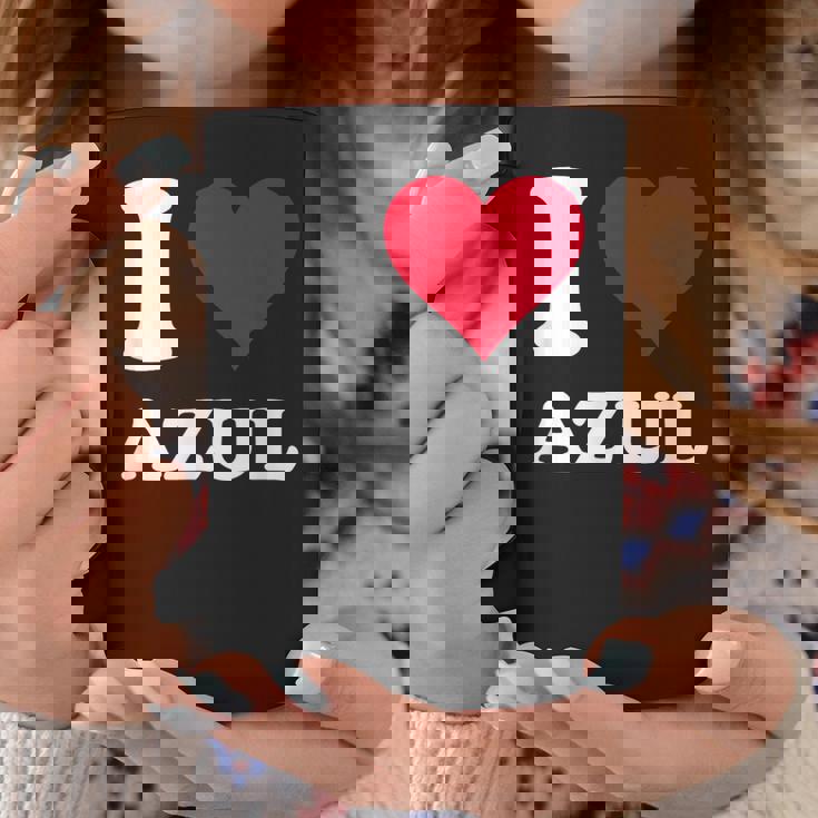 Red Heart I Love Azul コーヒーマグ 面白い贈り物