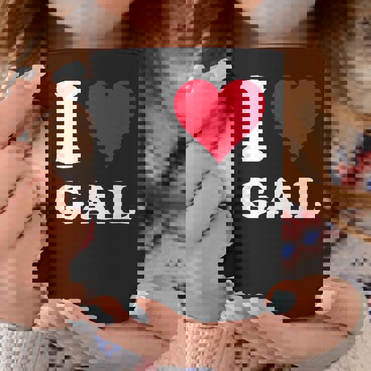Red Heart I Love Gal コーヒーマグ 面白い贈り物