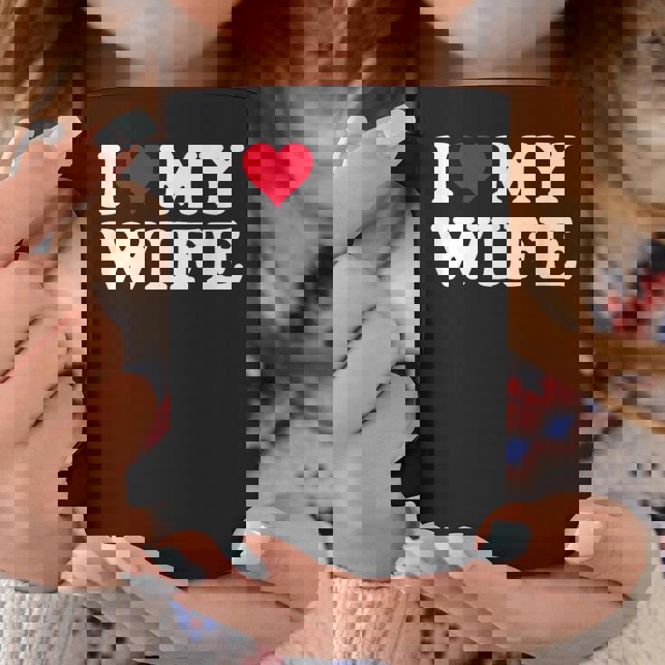 Red Heart I Love My Wife コーヒーマグ 面白い贈り物