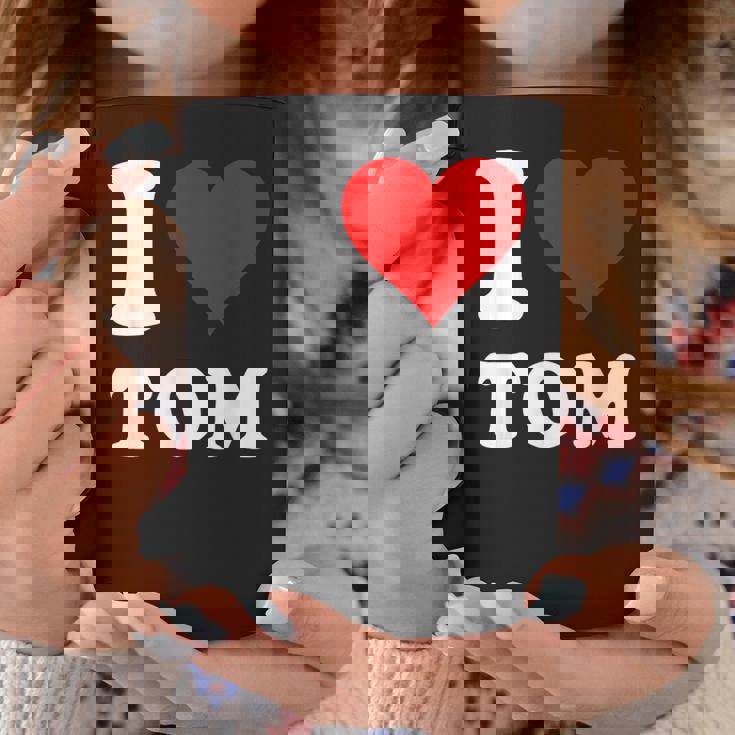 Red Heart I Love Tom コーヒーマグ 面白い贈り物