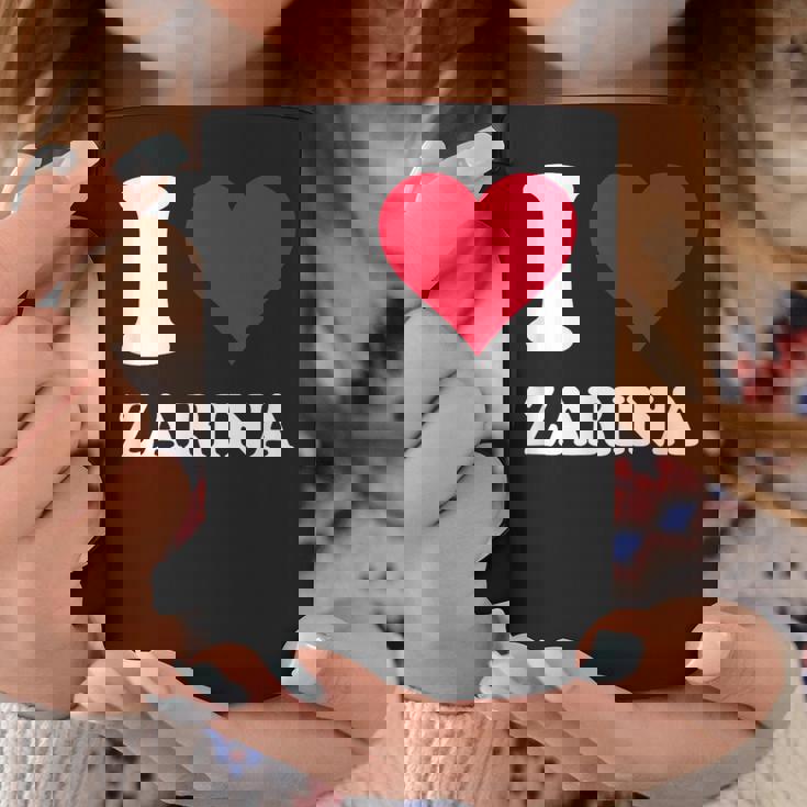 Red Heart I Love Zarina コーヒーマグ 面白い贈り物