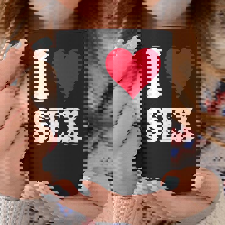 Red Heart I Loveex コーヒーマグ 面白い贈り物