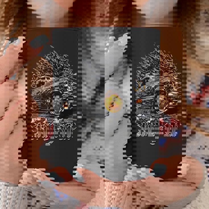 Riding In My 64 クラシック ローライダー シャツ チカーノ アート ローライダー コーヒーマグ 面白い贈り物