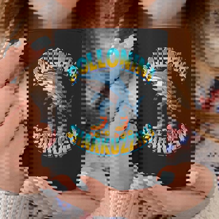 Rolloliniharkuzzini ミームローラーシャーク イタリアンブレインレッド コーヒーマグ 面白い贈り物